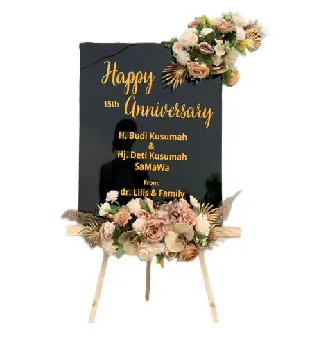 Papan Bunga Akrilik Calincing